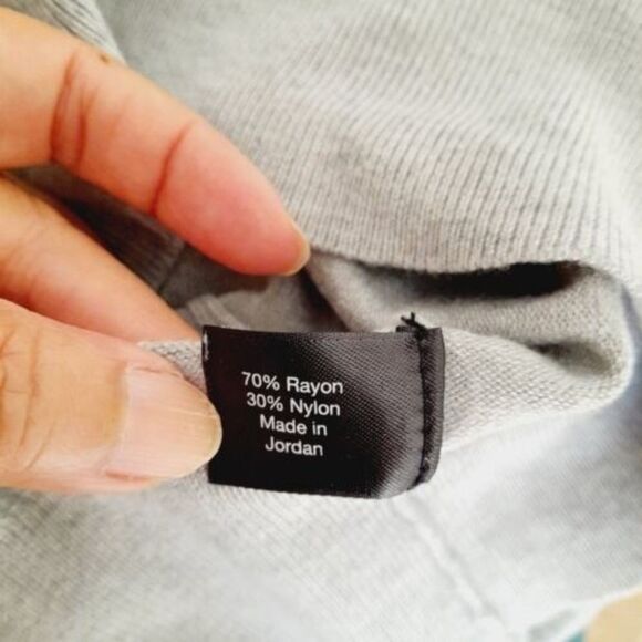 LANE BRYANT Double V-neck Pullover Contemporary Transitional Sweater sz: 18/20 - Picture 7 of 8